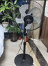 電風(fēng)扇先科電器落地扇家用電扇xldnke搖頭機械立式學(xué)生宿舍節能強力電扇 2.5米線(xiàn)長(cháng)升級穩固底座+加密網(wǎng)罩 曬單實(shí)拍圖