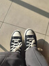 匡威（Converse）官方Chuck 70 Plus男女解構高幫運動(dòng)鞋黑色A00916C A00916C 37.5 曬單實(shí)拍圖