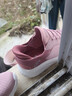 斯凱奇（SKECHERS）閃穿鞋女鞋秋季軟底一腳蹬健步鞋輕便寬楦休閑運動(dòng)鞋117504W 曬單實(shí)拍圖