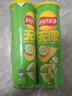 樂(lè )事（Lay's）無(wú)限薯片 翡翠黃瓜味 104克*2罐 208克 休閑零食 膨化食品 曬單實(shí)拍圖