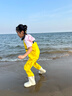 YogelTackle趕海連體褲兒童下水褲捉魚(yú)水衣玩水衣涉水服水褲水鞋一體玩沙水褲 曬單實(shí)拍圖