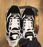斯凱奇（Skechers）奧利奧熊貓鞋丨老爹鞋男女經(jīng)典黑白復古春夏輕便潮流增高運動(dòng)休閑 男款-BKW/黑色/白色 40 曬單實(shí)拍圖
