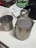 THOUS WINDS千風(fēng)茶道茶具雙層鈦輕量旅行茶壺便攜泡茶咖啡壺鈦杯野營(yíng)餐具套裝 茶道雙層鈦茶具 曬單實(shí)拍圖