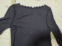 lululemon丨Hold Tight 女士緊身剪裁船型領(lǐng)口長(cháng)袖 T 恤 LW3HRXS 黑色 S /6 曬單實(shí)拍圖