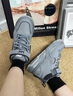 Lee男鞋高幫板鞋男款冬季百搭休閑鞋學(xué)院風(fēng)高幫男鞋2025輕奢厚底潮鞋 灰色L253UB595 41 曬單實(shí)拍圖