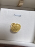 周生生黃金吊墜 足金長(cháng)命鎖寶寶周歲禮物不含項鏈09300P 計價(jià) 3.35克 曬單實(shí)拍圖