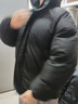 聲猴棉服男士冬季加厚短款棉服立領(lǐng)面包服寬松痞帥棉衣外套休閑套裝男 黑色棉服+黑色高領(lǐng)毛衣+牛仔褲藍【三件套】 XL 曬單實(shí)拍圖