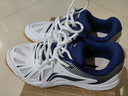 李寧乒乓球鞋男女款運動(dòng)鞋 國家隊透氣防滑 白藍 41 曬單實(shí)拍圖