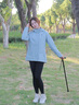 KOLON SPORT/可隆軟殼三合一夾克  女士防潑水防風(fēng)GTX戶(hù)外沖鋒衣 LKGJ5WN074-LB 淺藍色 M 165/88A 曬單實(shí)拍圖