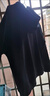 真維斯（JEANSWEST）秋冬季開(kāi)衫連帽衛衣男士冬季外套休閑百搭寬松加絨加厚夾克打底衫 黑色【常規】 XL【建議160-185斤】 曬單實(shí)拍圖