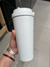 樂(lè )扣樂(lè )扣（LOCK&LOCK） 保溫杯316不銹鋼便攜隨行高顏值大容量咖啡杯子學(xué)生男女水杯新款 【一蓋雙飲】奶油白316不銹鋼內膽500ml 曬單實(shí)拍圖