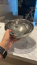 美廚（maxcook）316L不銹鋼碗 沙拉碗湯碗雙層隔熱 飯碗餐具面碗22cm MCWA9898 曬單實(shí)拍圖