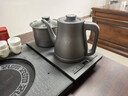 FUNORK全自動(dòng)上水電熱水壺茶臺燒水壺304不銹鋼茶桌茶幾一體機嵌入式電茶壺茶具電茶爐 HL-602清潔款1L 曬單實(shí)拍圖