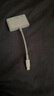 鉑吶苓適用蘋(píng)果17otg轉接頭轉換器移動(dòng)硬盤(pán)外接lighting連接線(xiàn)ipad平板手機三合一 otg轉接頭【lighting接口三合一】 曬單實(shí)拍圖