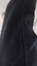 森馬（Semir）森柔|牛仔褲女冬搖粒絨直筒褲高腰2025酷颯風(fēng)拖地褲109725124006 曬單實(shí)拍圖