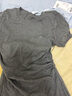 森馬（Semir）連衣裙女圓領(lǐng)收腰彈力針織裙2025夏刺繡休閑短裙辣妹109325114001 曬單實(shí)拍圖
