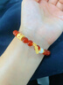 建祿上上簽紅瑪瑙手串珠本命年手鏈女士水晶首飾女生日新年禮物送媽媽 曬單實(shí)拍圖