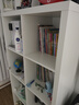 宜家（IKEA）KALLAX卡萊克書(shū)架家用書(shū)柜置物架落地靠墻柜客廳儲物收納 白色77x147cm 曬單實(shí)拍圖