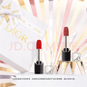 迪奧DIOR【鄧為推薦】烈艷藍金口紅絲絨999啞光唇膏化妝品 生日禮物女 曬單實(shí)拍圖