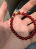 ALLOVE貔貅寶寶手鏈女士款馬年本命年朱砂手串佩戴生日禮物送女友老婆 曬單實(shí)拍圖