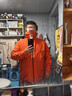 迪卡儂（DECATHLON）硬殼沖鋒衣男女春秋登山防風(fēng)防水單層夾克風(fēng)衣運動(dòng)外套MH500 2024 霞光橙（男女同款）- 亞洲款 新款上市 XL 曬單實(shí)拍圖