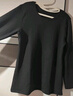 優(yōu)衣庫合作款男裝女裝寬松衛衣長(cháng)袖運動(dòng)衫休閑上衣秋冬新款481040 09 黑色 M /170/92A 曬單實(shí)拍圖
