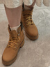 添柏嵐（Timberland）官方踢不爛女鞋黃靴厚底增高休閑偏小|A5VPZ A5VPZW/小麥色 39 曬單實拍圖