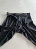 莫代爾80S無(wú)痕秋褲男士保暖褲薄款打底褲緊身高端棉毛褲線(xiàn)褲男襯褲大碼 黑色（無(wú)痕單褲） A類(lèi)7A抗菌抗靜電 L (170) 曬單實(shí)拍圖