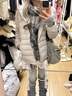 蕓蕁羽絨服女2025新款鴨絨服排骨輕薄羽絨服女短款秋冬寬松韓版休閑連 水泥灰 M 【100-120斤】 曬單實(shí)拍圖