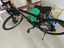 喜德盛山地自行車(chē)黑客350 X6鋁合金車(chē)架21速變速機械碟剎 黑銀色17寸 曬單實(shí)拍圖