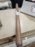 雙槍搟面杖 花梨木木無(wú)漆搟面棍壓面棍烘焙小工具50cm 曬單實(shí)拍圖