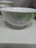 NINE CRANES景德鎮面碗骨瓷家用大碗盛湯釉下彩現代簡(jiǎn)約高顏值6英寸面碗4個(gè) 曬單實(shí)拍圖