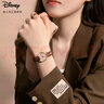 迪士尼（Disney）手表女款簡(jiǎn)約氣質(zhì)ins風(fēng)帶日歷防水小棕表中學(xué)生女士手表MK-11633K 曬單實(shí)拍圖