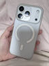 米弗希 適用蘋(píng)果17手機殼新款粉色iphone16promax磨砂磁吸16pro高級感15全包防摔14透明13超薄保護殼男女 【透白色】超薄磁吸-磨砂硬殼 iPhone 17 曬單實(shí)拍圖