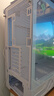 瓦爾基里（VALKYRIE）VK03 WHITE 白色 ATX 游戲電腦臺式機箱 支持360水冷 6.2吋觸摸屏 270°海景房 曬單實(shí)拍圖