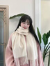 恒源祥手套女秋冬加厚保暖騎行防風(fēng)麂皮絨手套防寒觸屏女士手套送禮 暖心圍巾禮盒三件套G[手套+10 均碼 曬單實(shí)拍圖