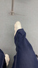 安踏喵喵鞋丨關(guān)曉彤同款女鞋老爹鞋秋季皮面保暖小白鞋運動(dòng)休閑鞋子女 曬單實(shí)拍圖