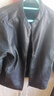 紅蜻蜓（RED DRAGONFLY）夾克男加絨日常休閑時(shí)尚棒球領(lǐng)PU皮衣百搭舒適男上衣外套黑色L 曬單實(shí)拍圖