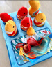 澳貝（auby）拔蘿卜玩具嬰幼兒抽紙巾盒3合1釣魚(yú)抽抽樂(lè )0-1歲寶寶周歲生日禮物 曬單實(shí)拍圖