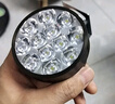 南枳電動(dòng)車(chē)led強光燈摩托車(chē)改裝射燈12v-80v超亮前大燈總成車(chē)燈汽車(chē) 透鏡12燈黑色款+管夾+螺絲 曬單實(shí)拍圖