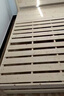 零樹(shù) 實(shí)木床主臥雙人床家具【包安裝】 1.5m*2m床+5cm椰棕床墊 JY-004 曬單實(shí)拍圖