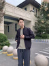 JASONWOOD官方男士高端品牌外套男秋季2025新款立領(lǐng)上衣修身夾克棒球領(lǐng)男裝 高檔黑色立領(lǐng)【現貨速達】 春秋款 2XL 曬單實(shí)拍圖