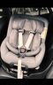 maxicosi嬰幼兒童安全座椅汽車(chē)用0-4歲isize ADAC Mica360Pro珍愛(ài)灰 曬單實(shí)拍圖
