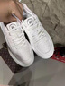 啄木鳥(niǎo)男鞋秋季透氣潮流百搭休閑白色板鞋青少年防滑運動(dòng)厚底增高小白鞋 白色 42 曬單實(shí)拍圖