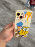 圣圖朗海綿寶寶適用蘋(píng)果16promax手機殼iPhone15pro新款13派大星14女x男11情侶12高級感卡通可愛(ài)硅膠軟套 【涂鴉-海綿寶寶】液態(tài)硅膠軟殼 iPhone 14 曬單實(shí)拍圖