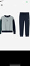 NIKE3BRAND 耐克男女童無(wú)帽衛衣+長(cháng)褲2件套裝秋季新款長(cháng)袖套裝 曬單實(shí)拍圖