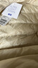 優(yōu)衣庫女裝高級輕型羽絨便攜式茄克/輕暖便攜新款478575 478575/30淺米色 L 曬單實(shí)拍圖