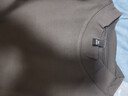 恒源祥高領(lǐng)打底衫男士純棉t恤韓版大碼修身秋冬季百搭純色保暖秋衣長(cháng)袖 灰色 2XL 160斤左右穿 曬單實(shí)拍圖