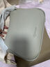半坡飾族（bampo）牛皮小圓滿(mǎn)菜籃子包包高級單肩斜挎時(shí)尚頭層牛皮手提送禮禮物 茯苓白 曬單實(shí)拍圖
