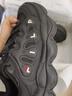 斐樂(lè )（FILA）官方豌豆加絨鞋老爹鞋2025冬季新款休閑厚底運動(dòng)鞋男鞋 黑-BK 42.5 曬單實(shí)拍圖